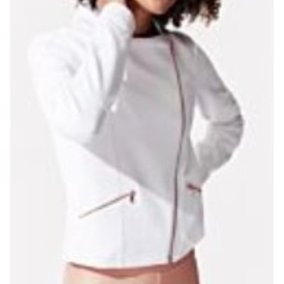 Carbon 38 RUN: WAY Reese Jacket White - Picture 1 of 4